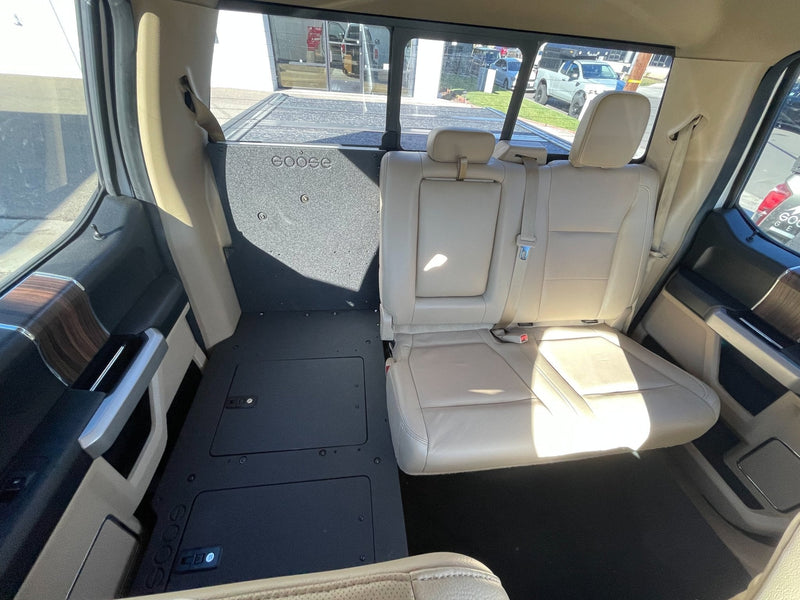 Load image into Gallery viewer, Ford F150 Raptor 2015-2020 2nd Gen. SuperCrew - Second Row Seat Delete Plate System
