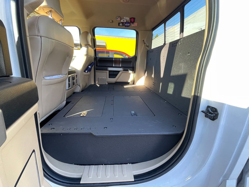 Load image into Gallery viewer, Ford F150 Raptor 2015-2020 2nd Gen. SuperCrew - Second Row Seat Delete Plate System
