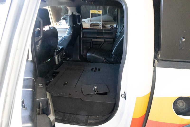 Load image into Gallery viewer, Ford F150 Raptor 2015-2020 2nd Gen. SuperCrew - Second Row Seat Delete Plate System
