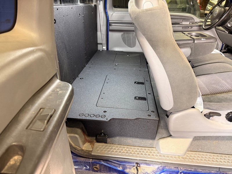 Load image into Gallery viewer, Ford - F250-350 - 1999-2007 - 1st Gen - Super Cab - Explore Series - Second Row Seat Delete - 100%
