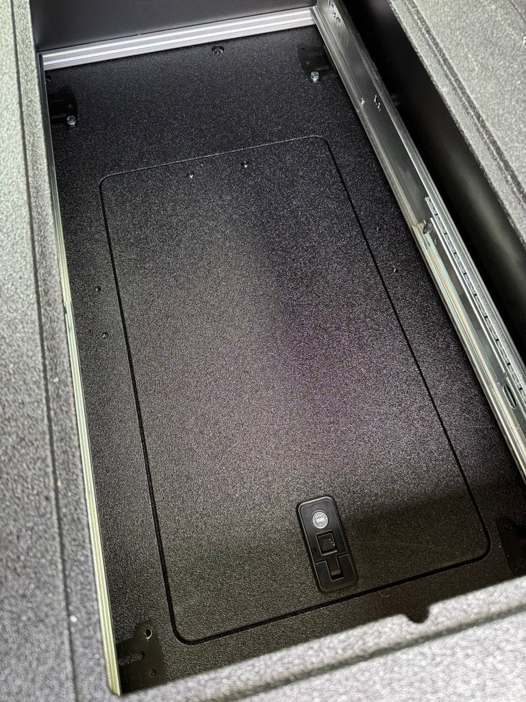Load image into Gallery viewer, Ford - F150 - 2015-Present - 13th-14th Gen - Super Cab - without the center mounted B&amp;O Subwoofer - Explore Series - Single Drawer Module - With Fitted Top Plate
