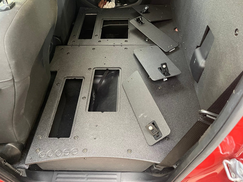Load image into Gallery viewer, Ford Ranger 2019-2023 4th Gen. Super Crew - 100% Second Row Seat Delete Plate System
