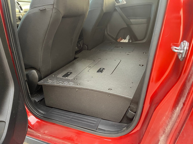 Load image into Gallery viewer, Ford Ranger 2019-2023 4th Gen. Super Crew - 100% Second Row Seat Delete Plate System
