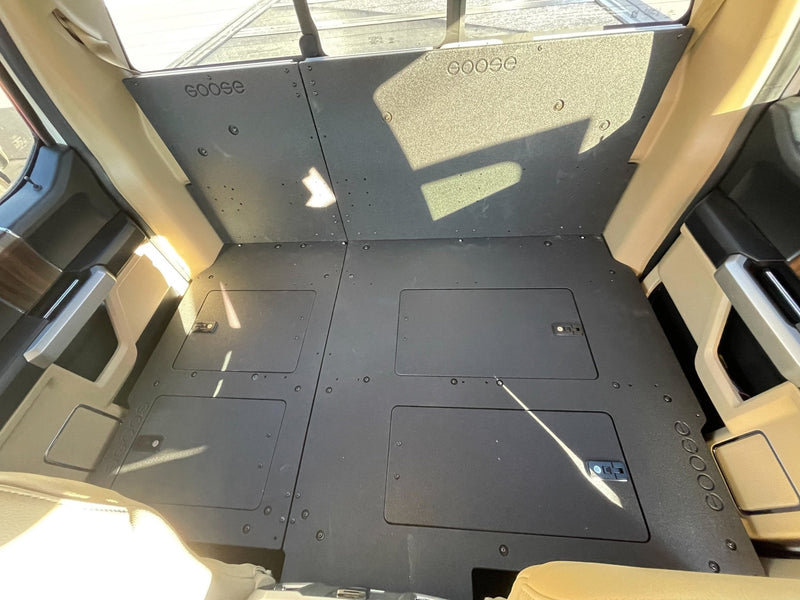 Load image into Gallery viewer, Ford Super Duty F250-F550 2017-Present 4th &amp; 5th Gen. Crew Cab - Second Row Seat Delete Plate System

