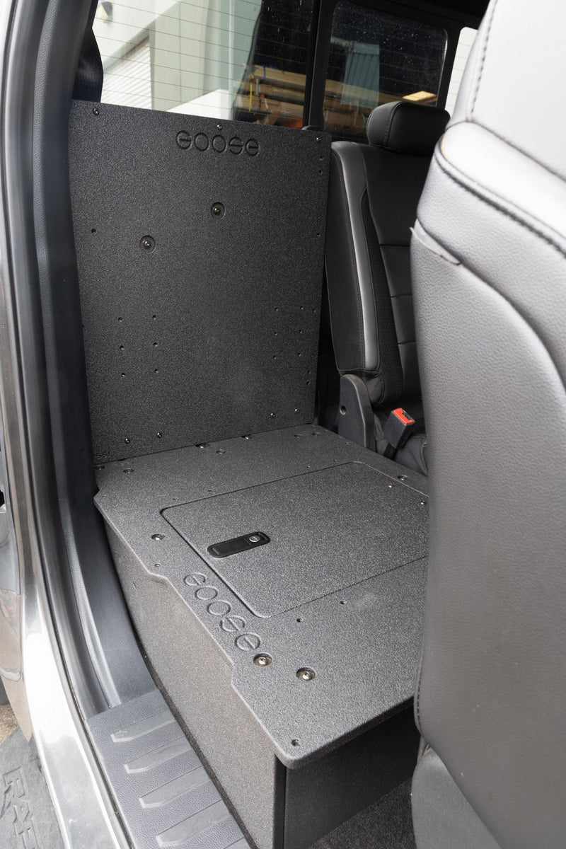 Load image into Gallery viewer, Ford Super Duty F250-F550 2017-Present 4th &amp; 5th Gen. Super Cab - Second Row Seat Delete Plate System
