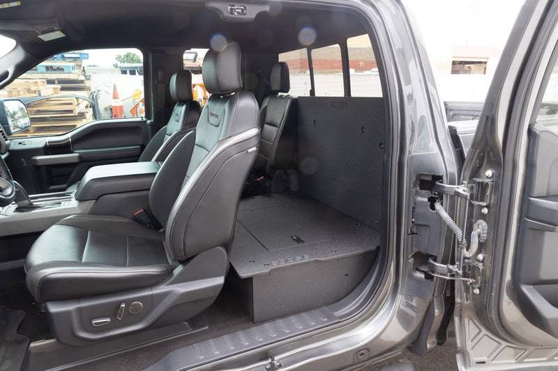 Load image into Gallery viewer, Ford Super Duty F250-F550 2017-Present 4th &amp; 5th Gen. Super Cab - Second Row Seat Delete Plate System
