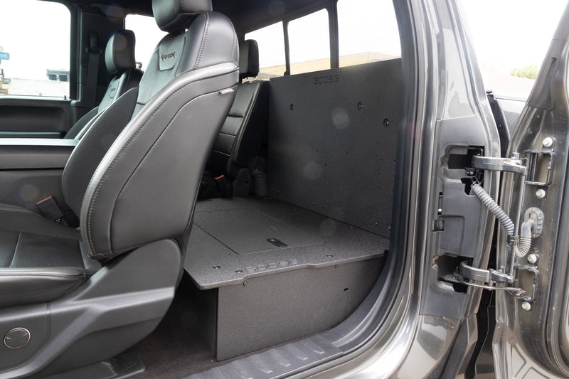 Load image into Gallery viewer, Ford Super Duty F250-F550 2017-Present 4th &amp; 5th Gen. Super Cab - Second Row Seat Delete Plate System
