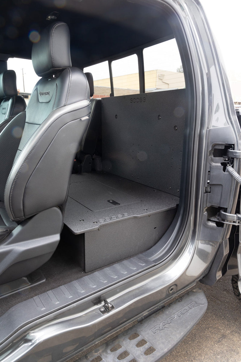 Load image into Gallery viewer, Ford Super Duty F250-F550 2017-Present 4th &amp; 5th Gen. Super Cab - Second Row Seat Delete Plate System
