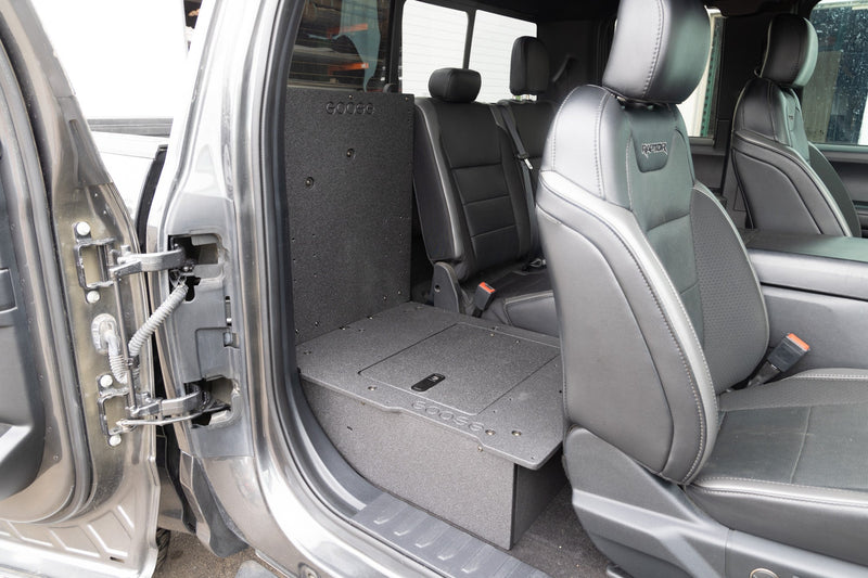 Load image into Gallery viewer, Ford Super Duty F250-F550 2017-Present 4th &amp; 5th Gen. Super Cab - Second Row Seat Delete Plate System
