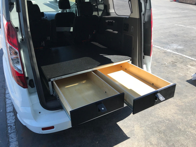 Load image into Gallery viewer, Ford Transit Connect 2014-2023 2nd Gen. - Side x Side Drawer Module - 43 3/8" Wide x 8" High x 40" Depth
