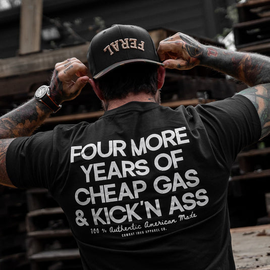 Feral Arched 3D Flatbill SnapBack Hat