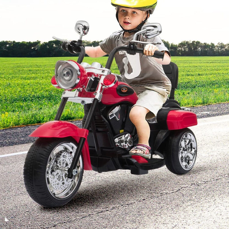 Load image into Gallery viewer, Freddo Toys Battery Powered 6V Ride on Chopper Motorcycle Trike

