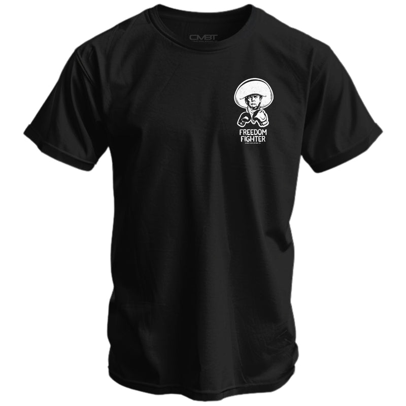 Load image into Gallery viewer, Freedom Fighter Cowboy President Trump Men&#39;s T-Shirt
