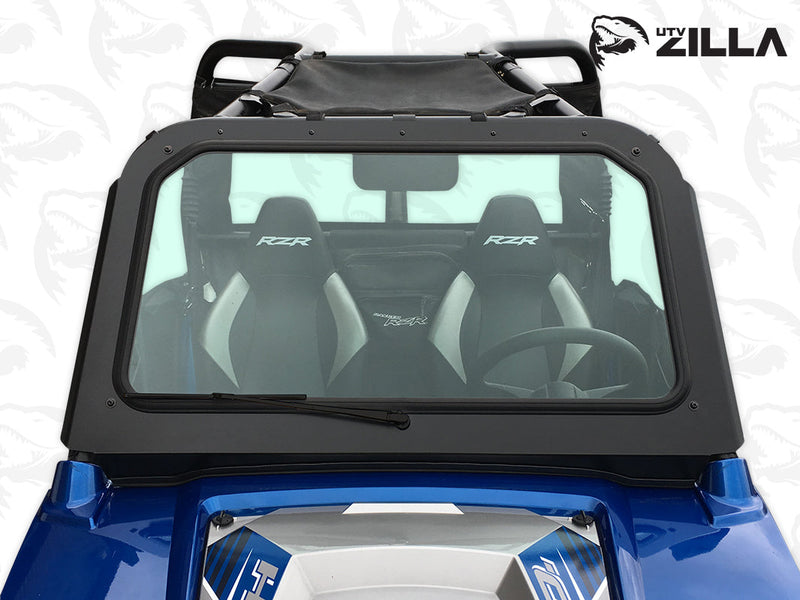 Load image into Gallery viewer, Black RZR 570, 800, XP900  Full Glass Windshield with Wiper
