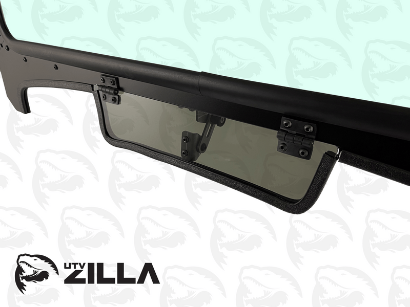 Load image into Gallery viewer, Vented Glass Windshield for Polaris RZR Trail with wiper
