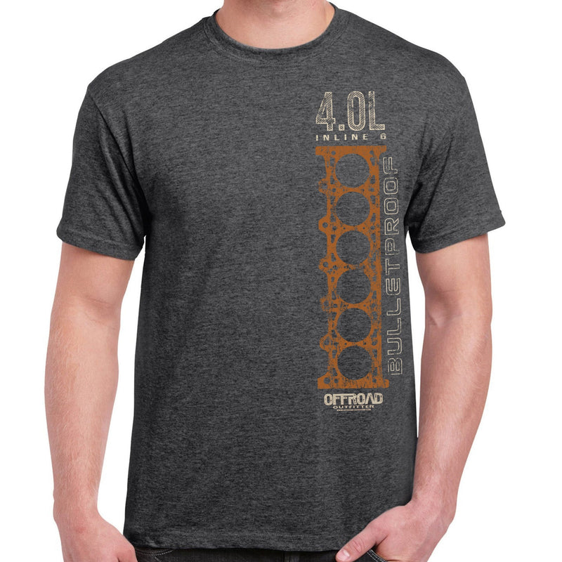 Load image into Gallery viewer, Bulletproof Straight 6 T-Shirt
