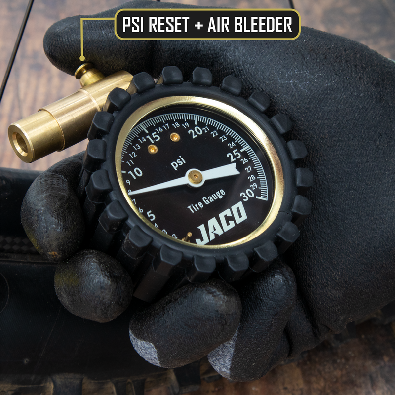 Load image into Gallery viewer, FTX-30 Low Pressure Presta Tire Gauge for Bikes (Max 30 PSI) | Fat Tire Bike Series
