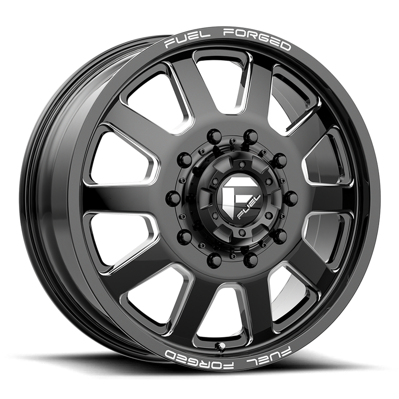 Load image into Gallery viewer, Fuel Mono De09 Ff09 D Matte Black Milled
