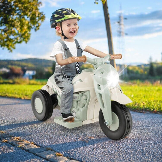 Fun and Exciting Electric Ride-On Motorcycle for Kids with Bubble Maker and Music - 6V Battery and Durable PP Wheels