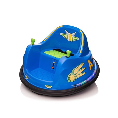 Load image into Gallery viewer, Fun and Safe 6V Kids Bumper Car Ride On Toy with Roller Caster Design

