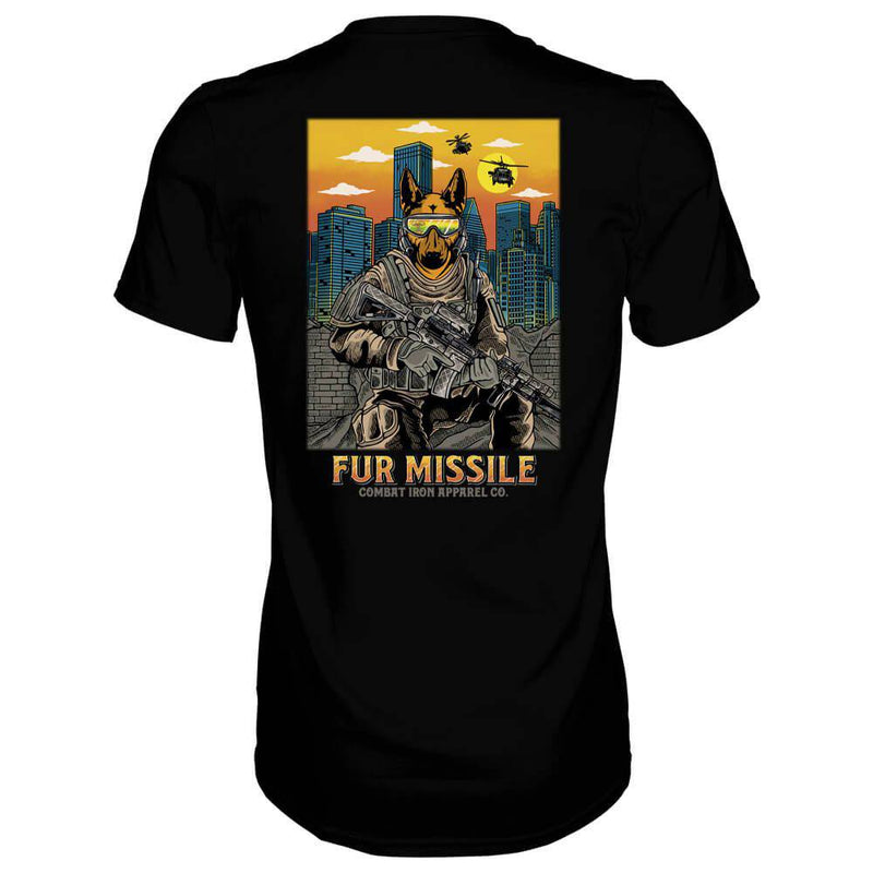 Load image into Gallery viewer, Fur Missile K9 Men&#39;s T-Shirt
