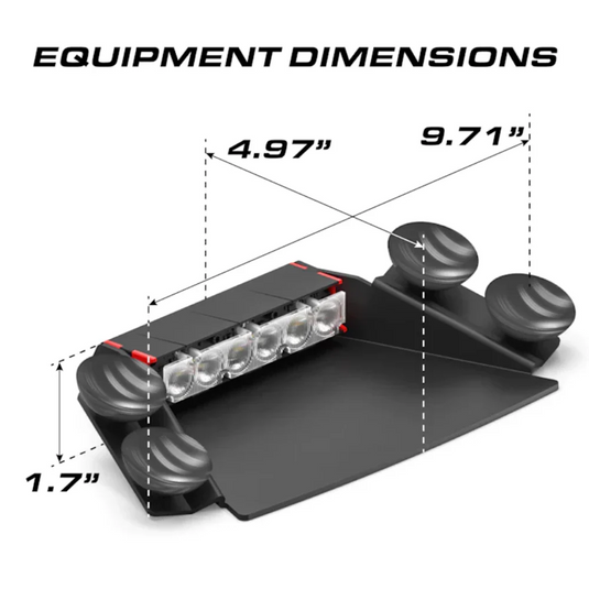 Feniex Fusion-S 1X Dash Light