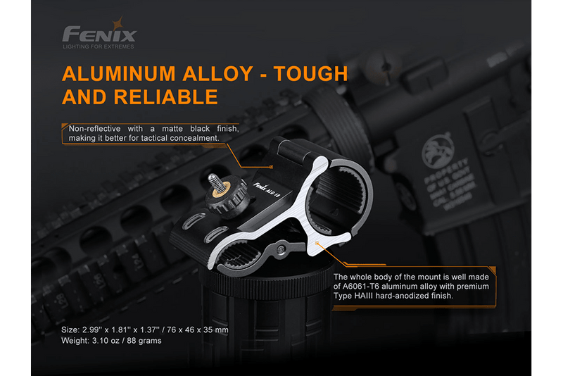 Load image into Gallery viewer, Fenix ALG-18 Flashlight Barrel Mount
