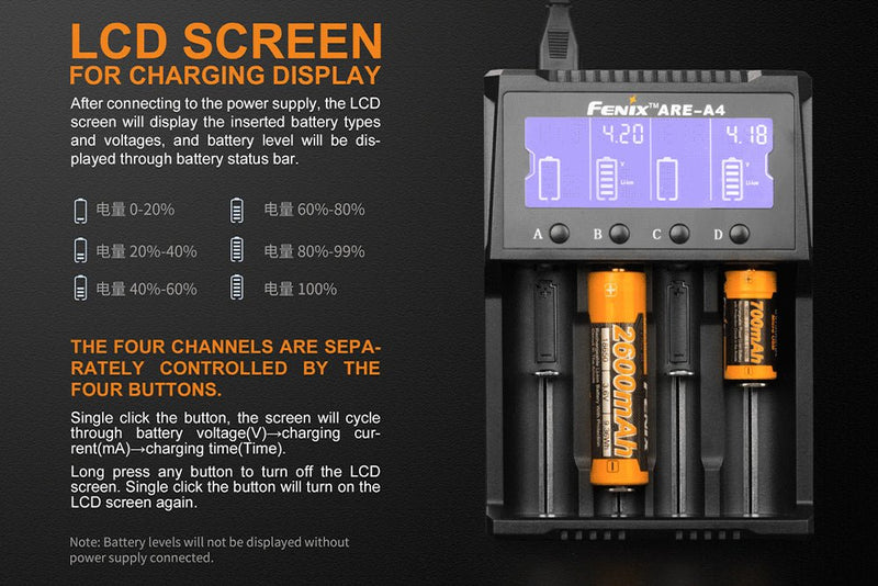 Load image into Gallery viewer, Fenix ARE-A4 Multifunctional Battery Charger
