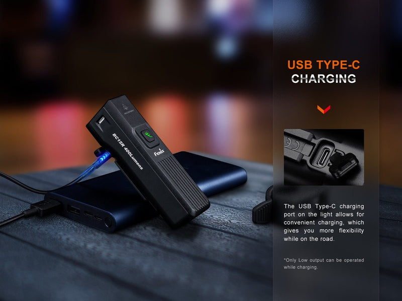 Load image into Gallery viewer, Fenix BC15R Lightweight Rechargeable Bicycle Light
