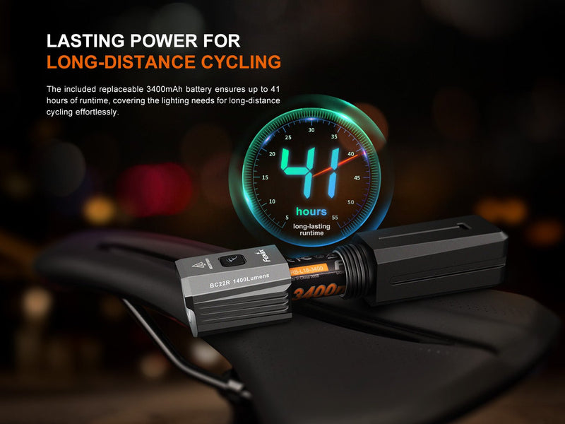 Load image into Gallery viewer, Fenix BC22R High-Performance Road Bike Light
