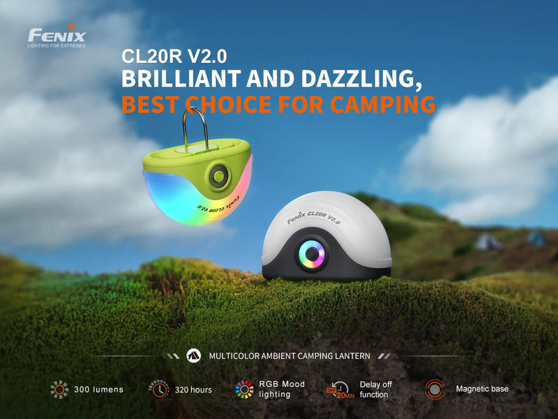 Load image into Gallery viewer, Fenix CL20R V2 Multicolor Camping Lantern
