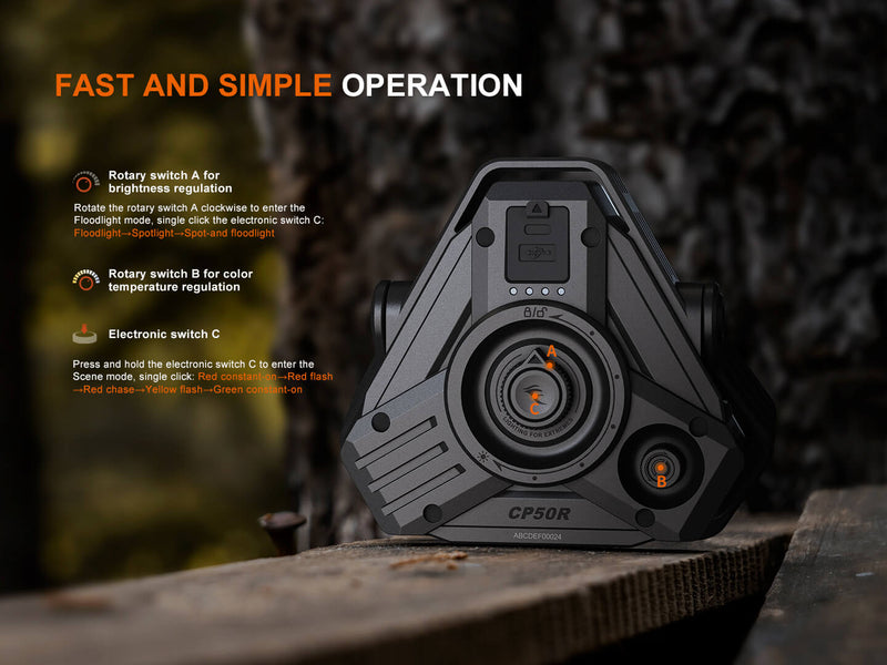 Load image into Gallery viewer, Fenix CP50R Road Hazard Camping Lantern
