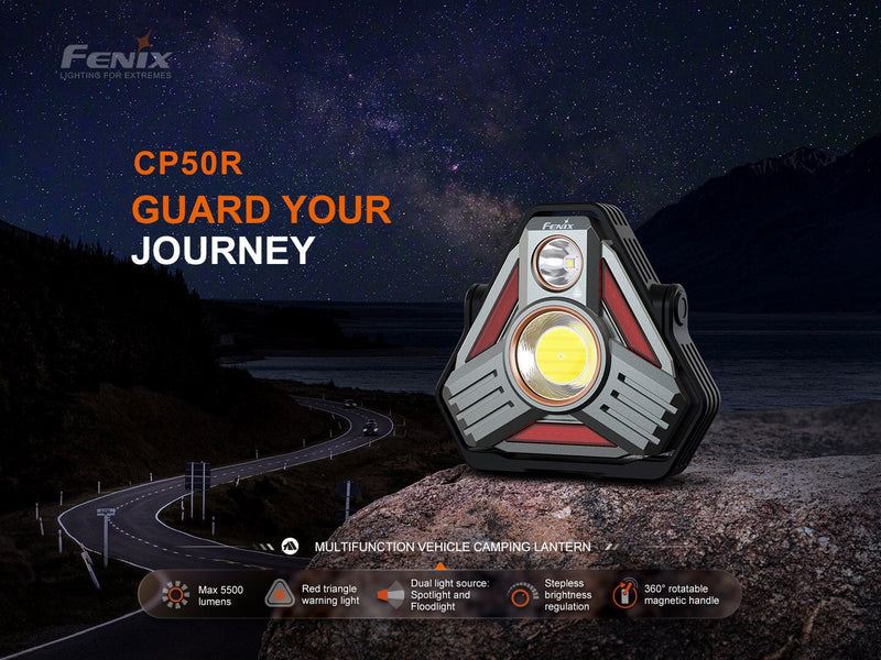 Load image into Gallery viewer, Fenix CP50R Road Hazard Camping Lantern
