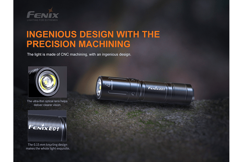 Load image into Gallery viewer, Fenix E01 V2.0 AAA LED Flashlight

