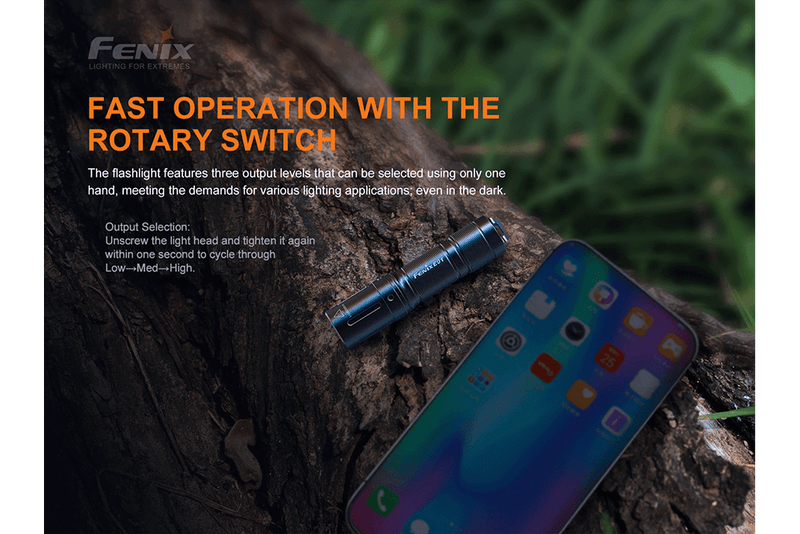 Load image into Gallery viewer, Fenix E01 V2.0 AAA LED Flashlight
