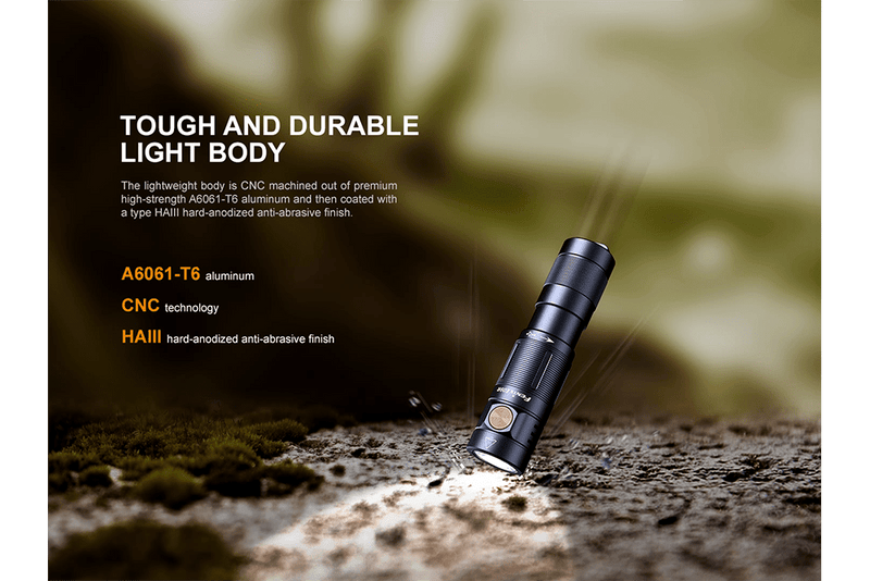 Load image into Gallery viewer, Fenix E09R Rechargeable High-Output Flashlight  - 600 Lumens
