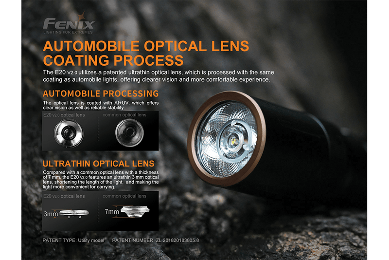 Load image into Gallery viewer, Fenix E20 V2.0 EDC Flashlight - 350 Lumens
