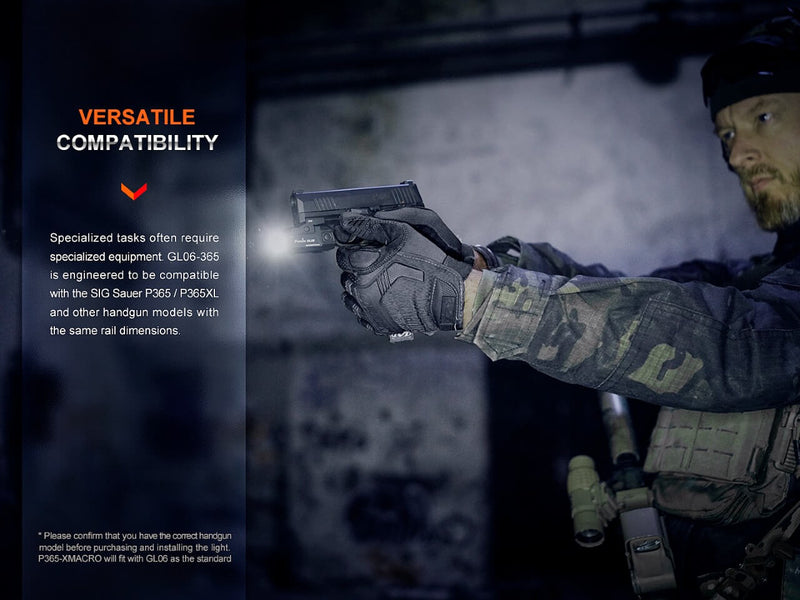 Load image into Gallery viewer, Fenix GL06 Pocket Pistol Tactical LED Light - 600 Lumens
