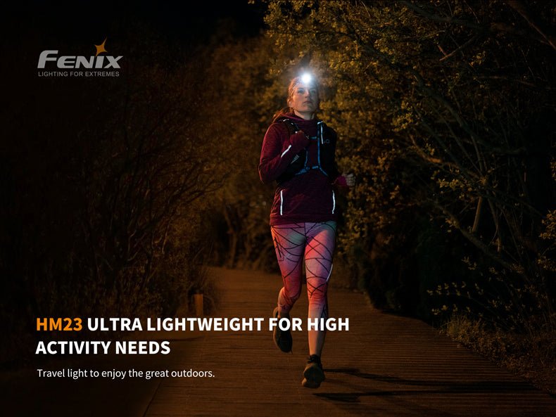 Load image into Gallery viewer, Fenix HM23 Compact Hiking and Running Headlamp - Discontinued

