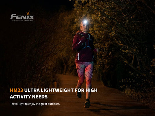 Fenix HM23 Compact Hiking and Running Headlamp - Discontinued