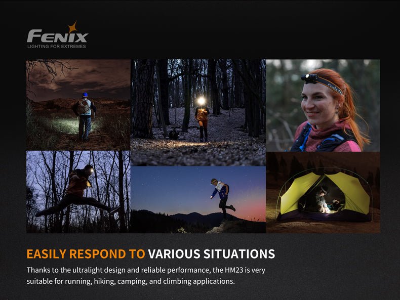 Load image into Gallery viewer, Fenix HM23 Compact Hiking and Running Headlamp - Discontinued
