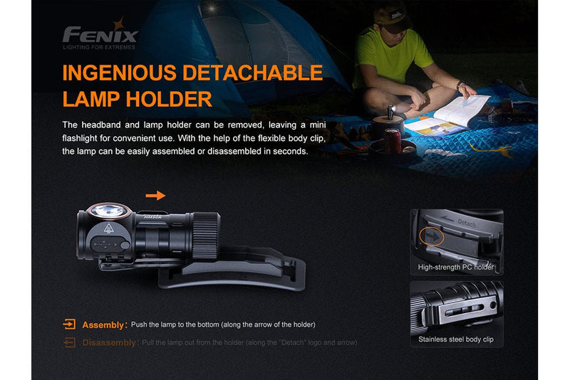 Load image into Gallery viewer, Fenix HM50R V2.0 LED Headlamp - 700 Lumens
