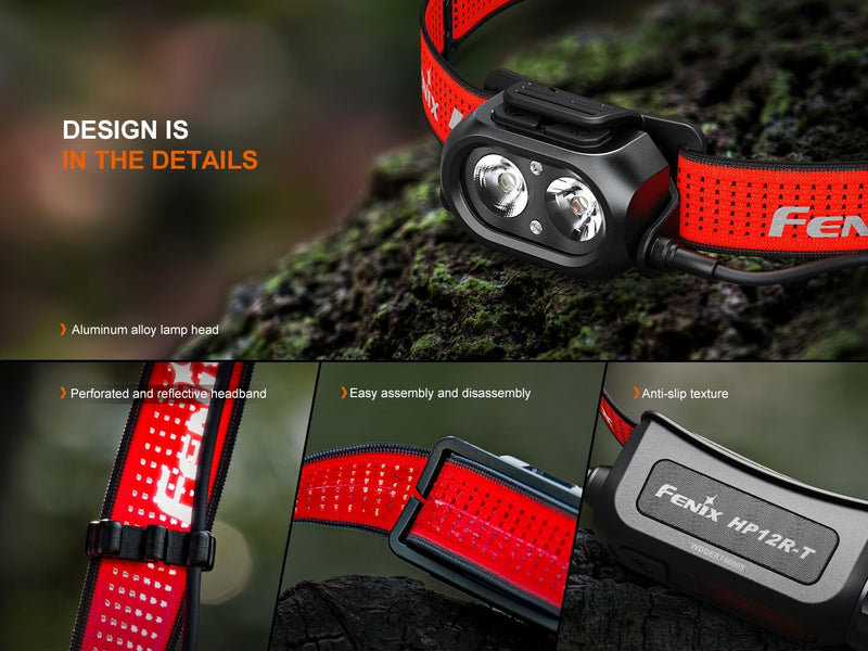 Load image into Gallery viewer, Fenix HP12R-T Balanced Trail Headlamp

