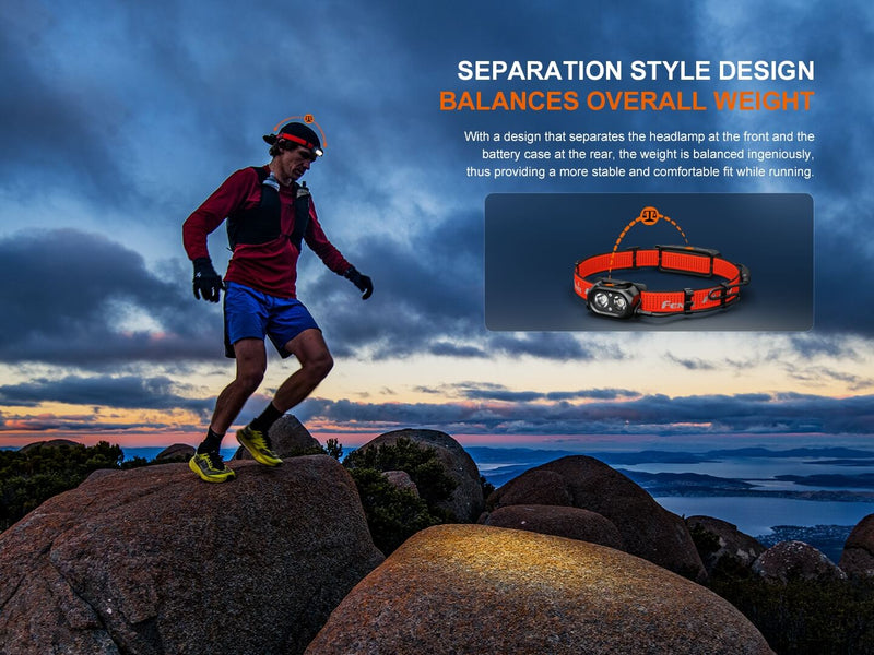 Load image into Gallery viewer, Fenix HP12R-T Balanced Trail Headlamp

