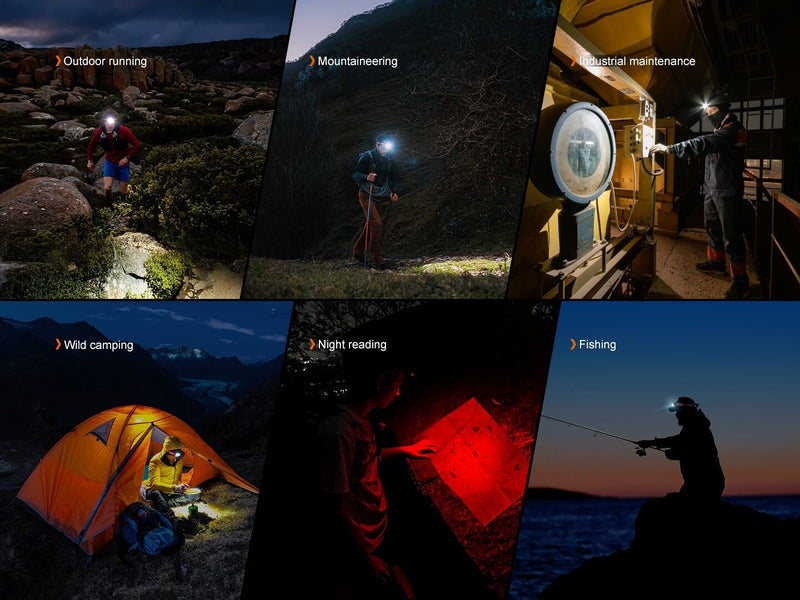 Load image into Gallery viewer, Fenix HP12R-T Balanced Trail Headlamp
