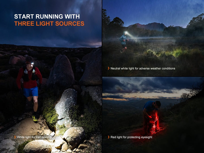 Load image into Gallery viewer, Fenix HP12R-T Balanced Trail Headlamp
