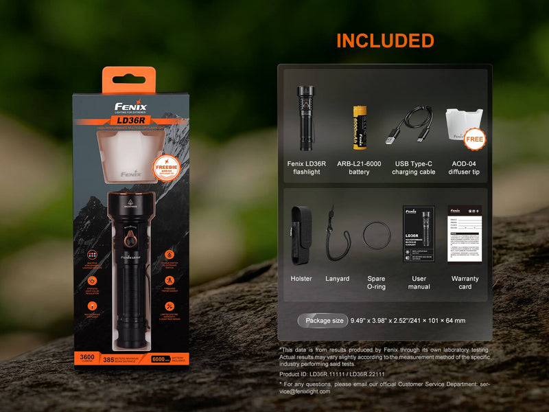 Load image into Gallery viewer, Fenix LD36R Multicolor Flashlight
