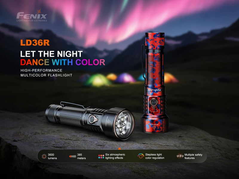 Load image into Gallery viewer, Fenix LD36R Multicolor Flashlight
