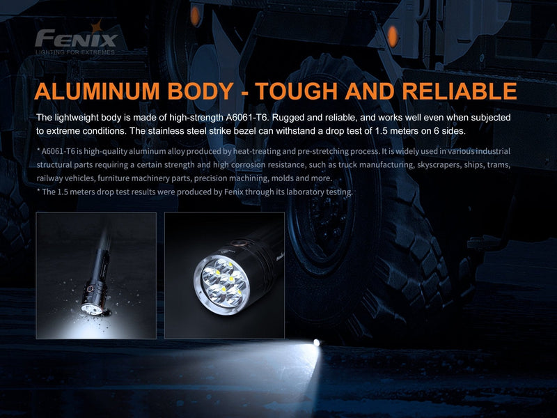 Load image into Gallery viewer, Fenix LR35R Rechargeable LED Flashlight - 10,000 Lumens
