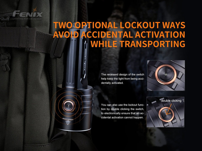 Load image into Gallery viewer, Fenix LR35R Rechargeable LED Flashlight - 10,000 Lumens
